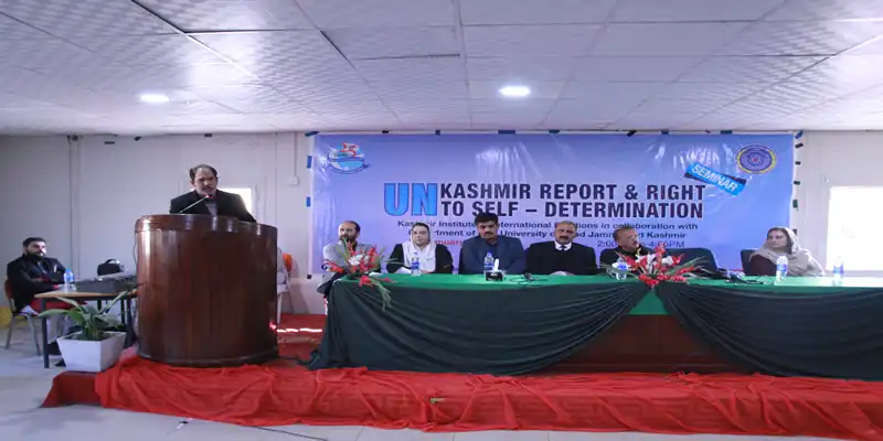 UN KASHMIR REPORT AND RIGHT TO SELF DETERMINATION, MUZAFFARBAD AJK