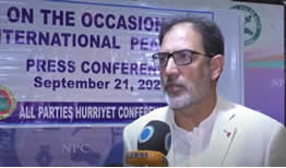 Interview to Press TV correspondent in Islamabad on the current situation of Indian occupied Kashmir In September 2020.