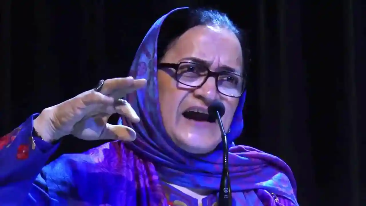 Prof Hameeda, HoD English Kashmir University on 35A